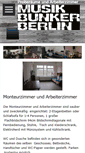 Mobile Screenshot of musikbunkerberlin.de